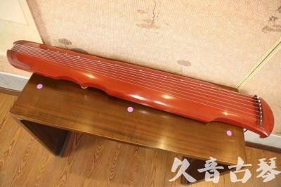 玉林市●久音古琴  ●典藏系列  20230608[红洒金伏羲]